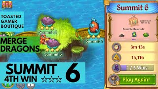 Merge Dragons Summit 6 • 4th Win • Get 3 Stars [upl. by Anaoy]