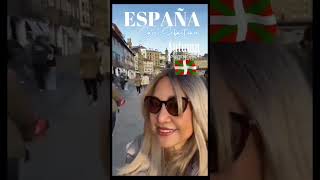 walk tour of Basque Country San Sebastian España [upl. by Shaun556]