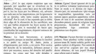 De Legibus Sobre las leyes  Marco Tulio Cicerón  Audiolibro Parte 4  Libro 3ero [upl. by Meredeth968]