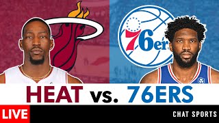 Heat vs 76ers Live Streaming Scoreboard PlayByPlay Highlights  NBA League Pass Stream [upl. by Zoltai]