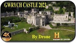 🏰 Gwrych Castle Abergele North Wales UK Revisited by Drone July 2023 Im a Celebrity 4k UHD 🏰 [upl. by Amin]