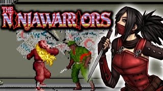 Ninja Warriors Arcade Co Op Playthrough Longplay [upl. by Eylhsa]