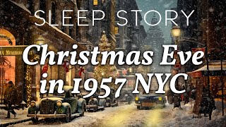 A Soothing Christmas Story Christmas Eve in Snowy New York City [upl. by Airekal]