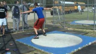 Dalton Rowan 165175 Avg Spring 2010 High School Discus [upl. by Fidele]