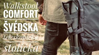 Walkstool Comfort  švédska teleskopická stolička 🪑 [upl. by Sophie]