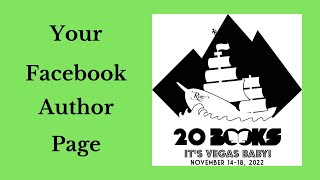 20Books Vegas 2022 Day 3  Facebook Author Page Most Valuable Real Estate in Front of Newsletter [upl. by Delphine]