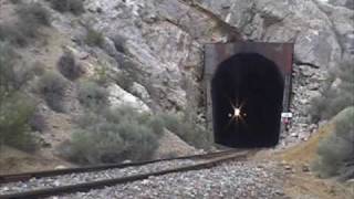 Nevada Northern RR 93 Tunnel 2009 [upl. by Leong357]