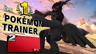 Smash Bros Ultimate  Zekrom vs Reshiram Mod Gameplay [upl. by Eiramanitsirhc]