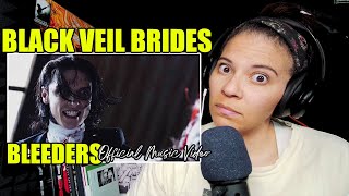 Black Veil Brides  Bleeders  Music Video Reaction [upl. by Marilou]