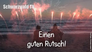 🎩🍀 Guten Rutsch ins neue Jahr 2024 🥂🍾 Neujahrswünsche 🏝️🎆 Happy New Year Silvester Grußvideo [upl. by Ulphi473]