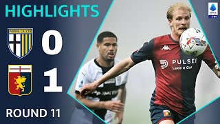 ParmaGenoa 0  1  Highlights amp Goals  Serie A 202425 [upl. by Tandi]