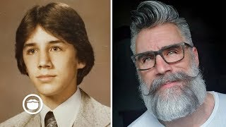 40 Years of Beards and Hairstyles [upl. by Pfeifer]