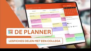 Smartschool planner  Lesfiches delen met een collega [upl. by Ahsiuqel]