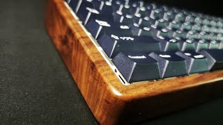 Do wooden keyboards sound good Dagk Wood96Pro [upl. by Hyozo]