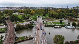 Stuttgart 21 Belastungstest der neuen Neckarbrücke – Hält sie 1000 Tonnen stand [upl. by Yenahteb]