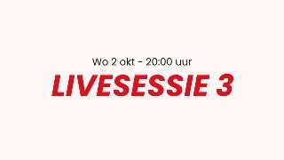 Livesessie 3 Mini Suikervrij Challenge [upl. by Benedict]