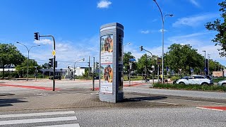 🚨🚲 Gefahrenstelle wegen Sichtbehinderung Radfahrer in Gefahr Live aus Freiburg 08082024 [upl. by Andeee]