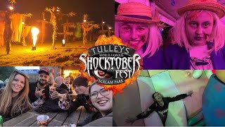 Shocktober Fest 2023 at Tulleys Farm  Screams and shocks on opening night 👻 Inside the mazes [upl. by Delly]