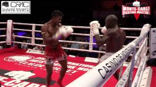 Buakaw BENCHAMEK vs Djimé COULIBALY Official video of Monte Carlo Fighting Masters 2014 [upl. by Annodahs]