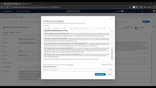 Use knowledge draft assist in Dynamics 365 Customer Service [upl. by Randene]