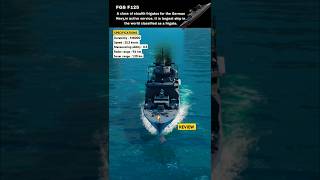 FGS F125 German Frigate  2024 October BattlePass  Modern warships new update  Shorts [upl. by Ahsilat]