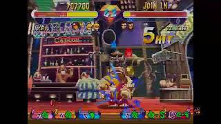 Capcom Arcade 2nd Stadium Pocket Fighter PS4 1cc Gameplay Sample [upl. by Nedroj]