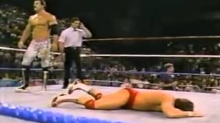 Ravishing Rick Rude vs Jim Powers WWF Superstars [upl. by Duile]