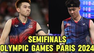 Kunlavut Vitidsarn THA VS Lee Zii Jia MAS Live Sore Semifinals Badminton Olympic Game Paris 2024 [upl. by Arvonio]