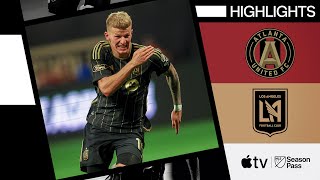 Atlanta United vs Los Angeles Football Club  Bogusz Free Kick Madness  Full Match Highlights [upl. by Ketty]