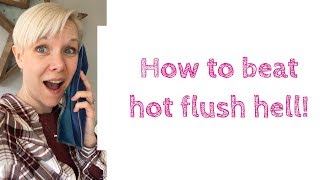 How to beat hot flushes Zoladex Breast Cancer Menopause cancerwithasmile [upl. by Chute411]