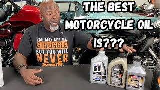 Amsoil Mobil 1 Harley Syn3The Best Motorcycle Oil Is [upl. by Dnomaid518]