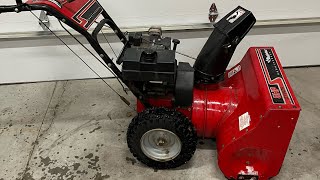 How to easily change the oil in your snowblower Snowblower repair [upl. by Kenny]