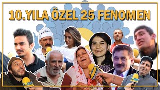 10YILA ÖZEL 25 FENOMEN  SARI MİKROFON StayHome [upl. by Delaine]