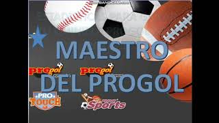 MAESTRO DEL PROGOL ESTADISTICAS PARA GANAR PROGOL 2233 [upl. by Adalbert]