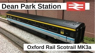 Dean Park Station 186  Oxford Scotrail Mk3a [upl. by Yartnod]