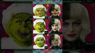 El Grinch Chucky Vs Cruella AnnabelleTikTok Bad Romance ChallengeTerror Humor shorts YouTube [upl. by Dahsraf]