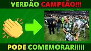 💥PALMEIRAS CAMPEÃO BRASILEIRO 2023  VERDÃO FAZ HISTÓRIA E AMPLIA RECORDE  0712023 [upl. by Eejan]