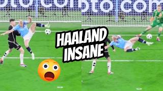 Erling Haalands Stunning Back Heel Acrobatic Goal Against Sparta Praha [upl. by Erasmus]