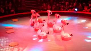 Chinese State Circus  girls juggling drums [upl. by Suirada]