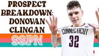 Spurs Prospect Breakdown Donovan Clingan  SSPN Clips [upl. by Greenes]