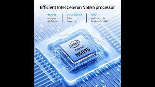 Ноутбук Intel Celeron PRO N5095 156quot [upl. by Avah358]