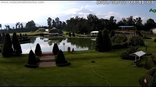 Popocatépetl e Iztaccíhuatl en vivo desde Hacienda Panoaya [upl. by Attiuqram881]