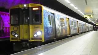 Merseyrail Trains at Liverpool James Street [upl. by Nitaj]