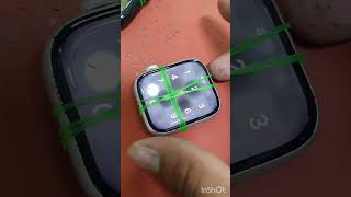 Apple watch series 7 45mm Glass Change viralvideo youtubeshorts iphonerepairing shortvideo [upl. by Farrica]