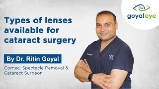 Types Of Lenses Available for Cataract Surgery [upl. by Eesac]