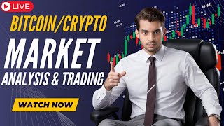 Btc live Trading  Crypto Live Trading [upl. by Wrennie]