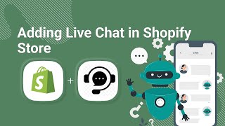 How to Add Live chat feature on Shopify Store easily  Tidio Live Chat amp Chatbots Support Tutorial [upl. by Dwane]