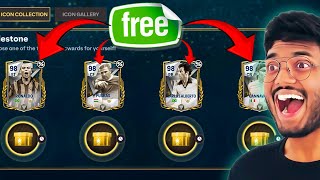 I Completed Hall of Legends Event amp How to Claim any HOL Icon for Free  FC MOBILE [upl. by Atyekram]