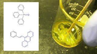 Wittig Reaction Experiment Part 2 Reaction and Product Isolation [upl. by Eiloj]