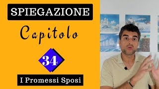 Capitolo 34 Promessi sposi Analisi [upl. by Krever]